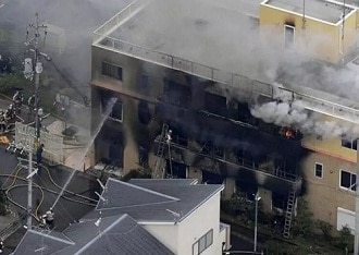 જાપાનમાં ઓસાકા શહેરની ઈમારતમાં ભીષણ આગ : ૨૭ના મોતની આશંકા