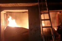 હૈદરાબાદના બોઈગુડામાં ભંગારના ગોડાઉનમાં ભીષણ આગ : ૧૦ લોકોના મોત