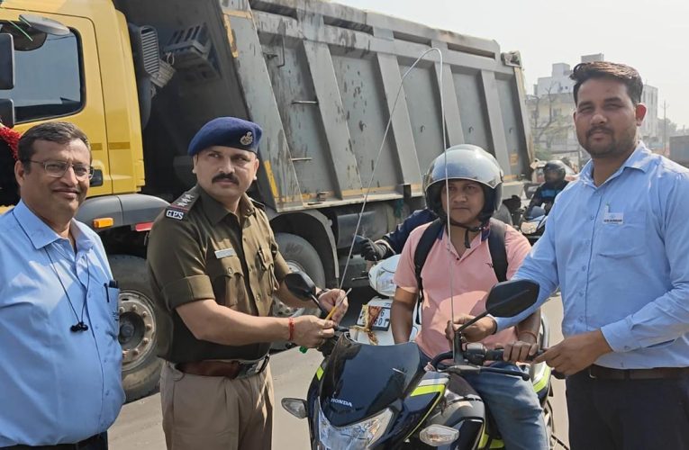 ઝઘડિયા જીઆઇડીસી સ્થિત ડીસીએમ શ્રીરામ કેમિકલ્સ દ્વારા ઝઘડિયામાં માર્ગ સલામતી સપ્તાહની ઉજવણી કરાઇ