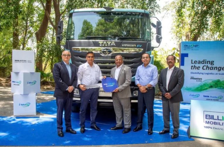 BillionE Mobilityએ Tata Motors પાસેથી ભારતની સૌથી મોટી EV ટ્રક ડિલિવરી પ્રાપ્ત કરી અને ફ્લીટ વિસ્તૃત કરીને EV ફ્રેઇટ ટ્રાંઝિશનને ગતિ આપી